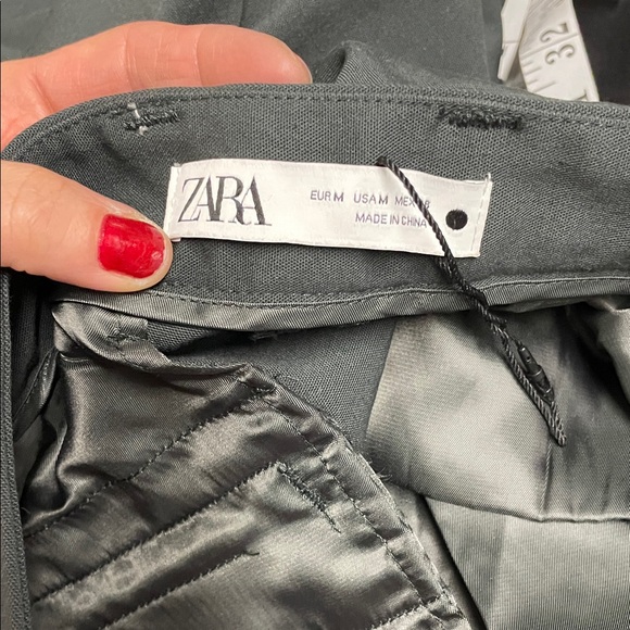 Zara ultra wide leg high rise trousers Pants - Picture 5 of 12